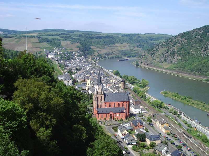 RheinBurgenWeg 03. und 04. Etappe Bacharach - St. Goar